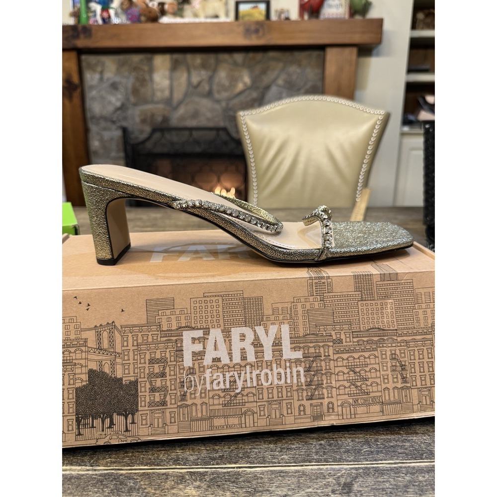 FARYL by FaryIrobin Alexandra Gold ALEXANDRA-GOLD Women's Size 13 - Picture 4 of 10